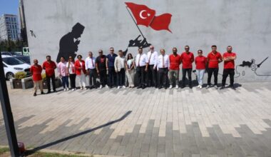 ZAFER RUHU, ŞEHİTLİK ABİDESİ DUVARLARINA YANSITILDI