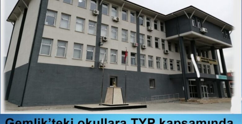 Gemlik’teki okullara TYP kapsamında 100 temizlik görevlisi alınacak