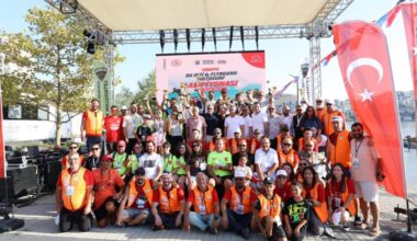 Gemlik’te Deniz Yarışları Nefes Kesti