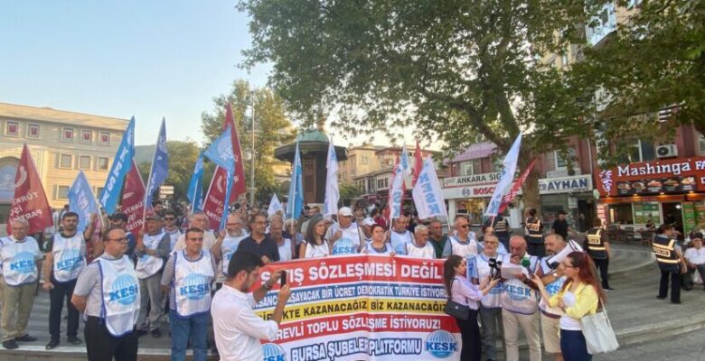 KESK’TEN ORTAK MÜCADELE ÇAĞRISI