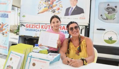 Gezici Kütüphane çocukları bilgiyle donatıyor