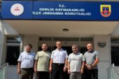 Gemlik Gazeteciler Cemiyeti’nden Jandarma Komutanı Taş’a Ziyaret