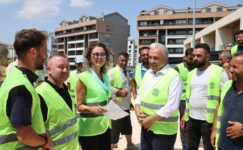 Balkan Mahallesi’nde yollar asfaltlanıyor