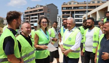 Balkan Mahallesi’nde yollar asfaltlanıyor