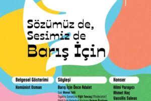 Barışın sesi Nilüfer’de yükselecek