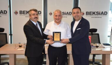 BAŞKAN OKTAY YILMAZ’DAN BEKSİAD’A TEŞEKKÜR ZİYARETİ