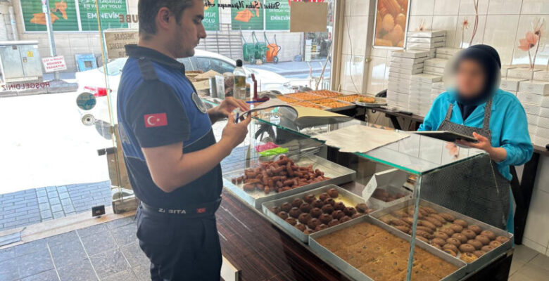 ZABITADAN PASTANE, TATLICI VE DONDURMACILARA DENETİM