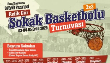 İNEGÖL SOKAK BASKETBOLU TURNUVASI BAŞVURULARI BAŞLADI