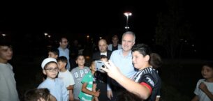İNEGÖLLÜ ÇOCUKLAR KARAGÖZ’LE BULUŞTU