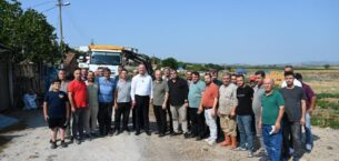 Karacabey Belediyesi’nden Bayıraltı’nda temizlik mesaisi