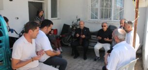 Bursalı Şehit İtfaiyecinin Ailesine Anlamlı Ziyaret