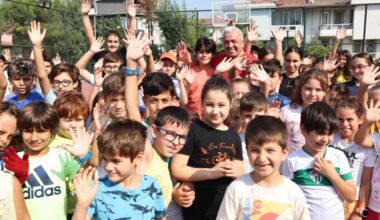 Nilüfer’de çocuklara spor sevgisi aşılanıyor