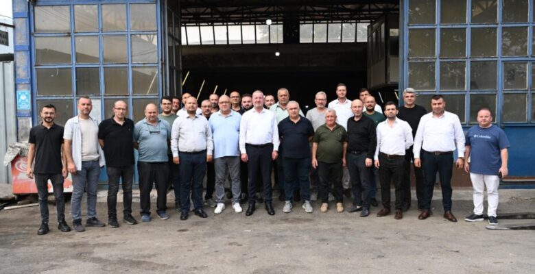 Başkan Karabatı sanayi esnafıyla kahvaltıda buluştu
