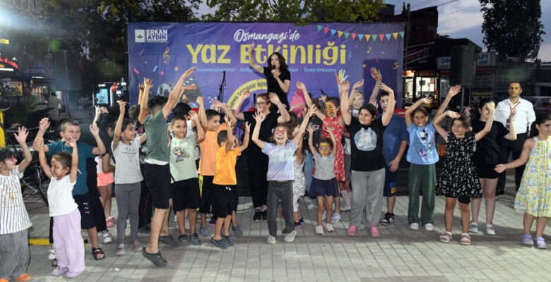Osmangazi’de yaz etkinlikleri mahallelere neşe getirdi