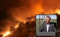 A Parti Bursa İl Başkanı Fikret Aslan: Ormanlar yanıyor, günah keçisi mi aranıyor?