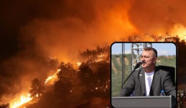 A Parti Bursa İl Başkanı Fikret Aslan: Ormanlar yanıyor, günah keçisi mi aranıyor?