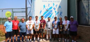 Nilüfer’de tenis heyecanı sona erdi  