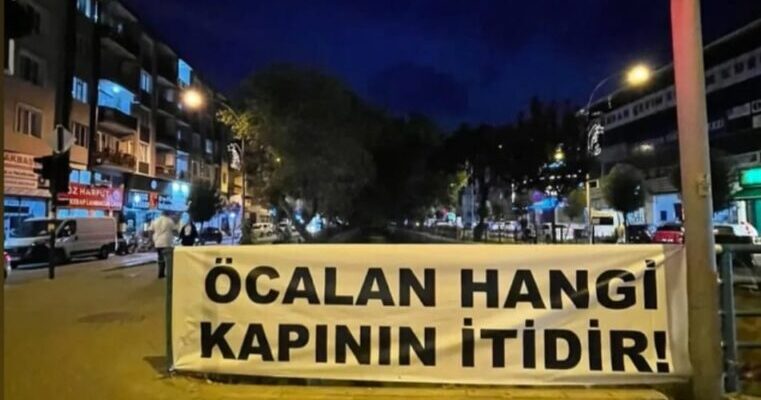 Bursa’daki ‘Öcalan hangi kapının itidir’ pankartlarının sırrı çözüldü!