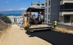 Gemlik Hisar Mahallesi’nde Asfalt Çalışması