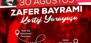 GEMLİK’TE 30 AĞUSTOS ZAFER BAYRAMI KORTEJ YÜRÜYÜŞÜ