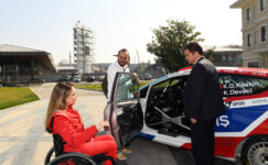 Başkan Aydın, Avrupa Ralli Şampiyonası için Keskin’e başarı diledi