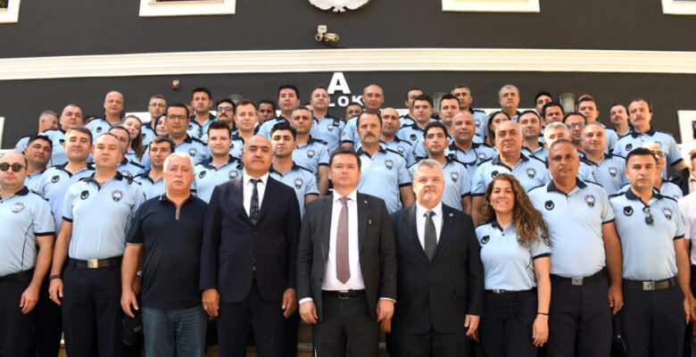 Başkan Aydın, Zabıta Teşkilatı’nın yıl dönümünü kutladı