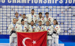 Osmangazi Belediyespor’un judocusu Avrupa kürsüsünde