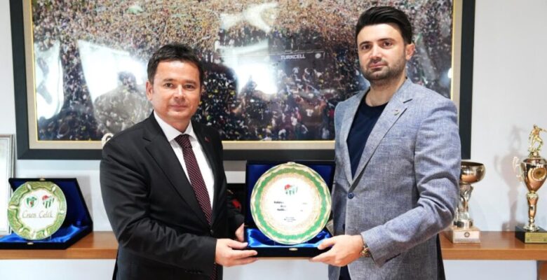Başkan Erkan Aydın’dan Bursaspor’a ziyaret