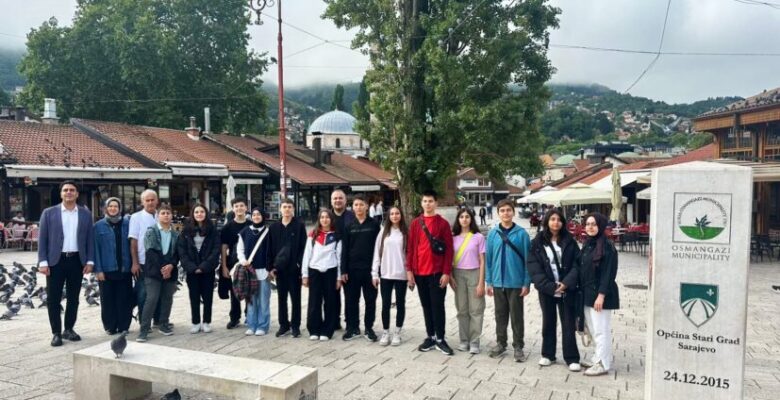 Osmangazi Belediyesi başarılı öğrencileri Saraybosna’ya götürdü