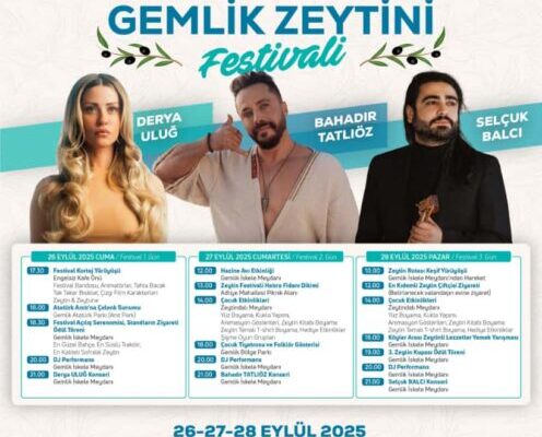 Gemlik Zeytini Festivali Programı Belli Oldu