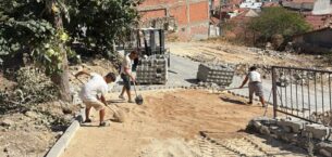 Gemlik Orhaniye Mahallesi’ne 2 Bin Metrekare Taş Parke