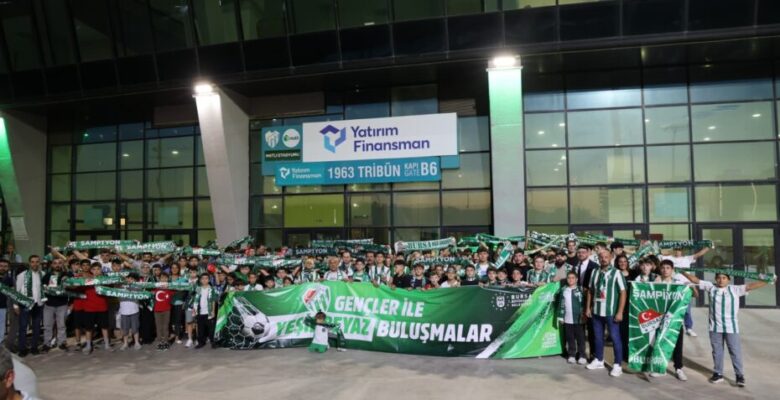 BURSASPOR SEVGİSİ GENÇLERLE BÜYÜYOR