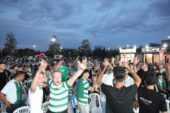 MİLLİ HEYECAN VE BURSASPOR MAÇI DEV EKRANA YANSIDI