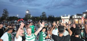 MİLLİ HEYECAN VE BURSASPOR MAÇI DEV EKRANA YANSIDI