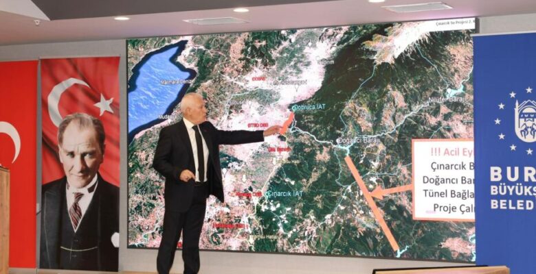 BAŞKAN MUSTAFA BOZBEY; “BURSA”NIN SUSUZ KALMAMASI İÇİN ÇALIŞIYORUZ”
