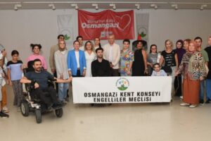 Osmangazi’de engelli bireyler 3 Aralık’a özel gösteri hazırlıyor