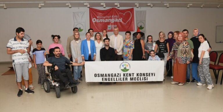 Osmangazi’de engelli bireyler 3 Aralık’a özel gösteri hazırlıyor