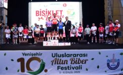 YENİŞEHİR’DE 32 YIL SONRA BİSİKLET YARIŞI DÜZENLENDİ