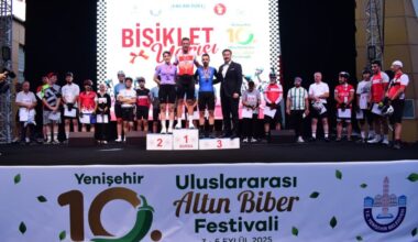YENİŞEHİR’DE 32 YIL SONRA BİSİKLET YARIŞI DÜZENLENDİ