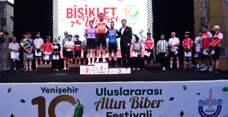 YENİŞEHİR’DE 32 YIL SONRA BİSİKLET YARIŞI DÜZENLENDİ