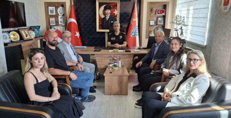 CHP Gemlik’ten Jandarma ve Emniyet’e Ziyaret