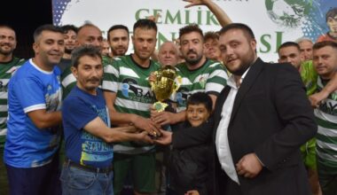 Gemlik 4. Zeytin Turnuvası’nda Şampiyon Yeniköy Bursaspor