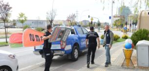 Altınşehir ve 23 Nisan’da kaldırım işgallerine karşı kapsamlı denetim