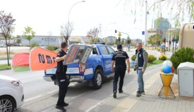 Altınşehir ve 23 Nisan’da kaldırım işgallerine karşı kapsamlı denetim
