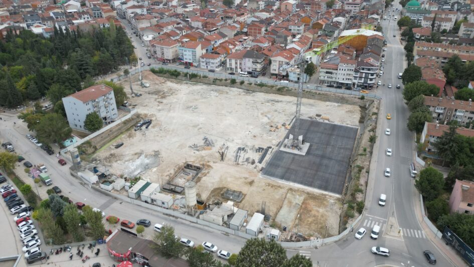 İNEGÖL TURGUTALP KENTSEL DÖNÜŞÜM PROJESİNDE TEMEL ATILIYOR
