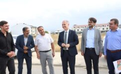AKHİSAR MAHALLESİNDE İNEGÖL’ÜN YENİ OKSİJEN DEPOSU İÇİN ÇALIŞMALAR BAŞLADI