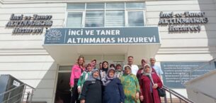 Nilüferli kadınlardan huzurevinde sıcak buluşma