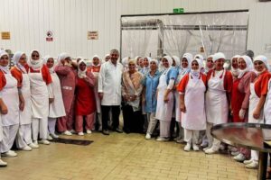 Gülgûn Feyman’dan Kardelen  Kestane Şekeri’ne Anlamlı Ziyaret