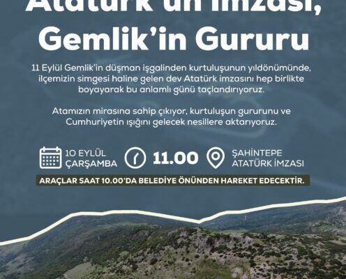 DÜNYANIN EN BÜYÜK ATATÜRK İMZASI YENİLENİYOR