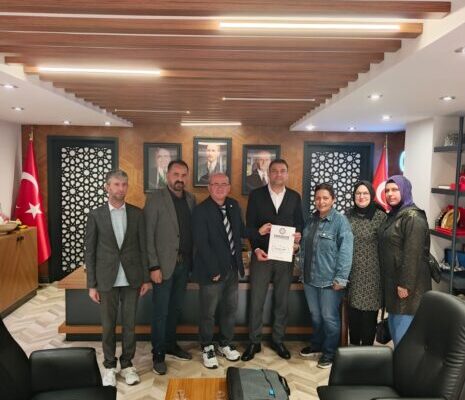 Emeklilikte Adalet Derneği’nden MHP İl Başkanı Muhammet Tekin’e Ziyaret